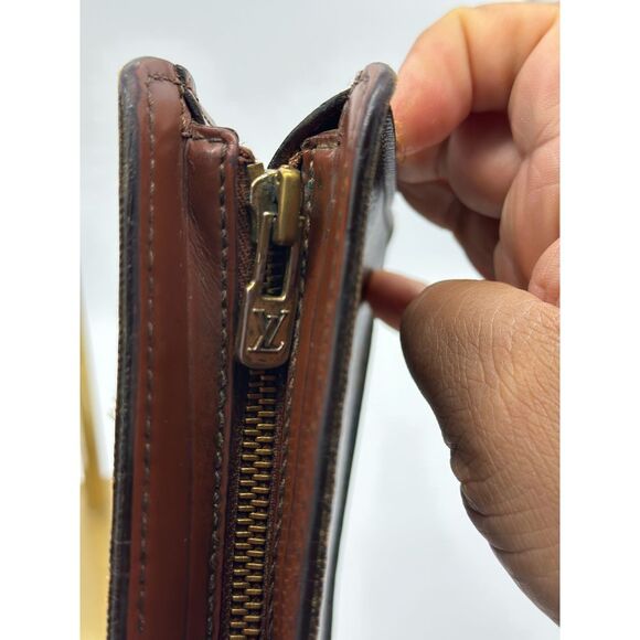 Louis‎ Vuitton Monogram Pochette Homme Clutch Bag Signature Vintage - Picture 9 of 11